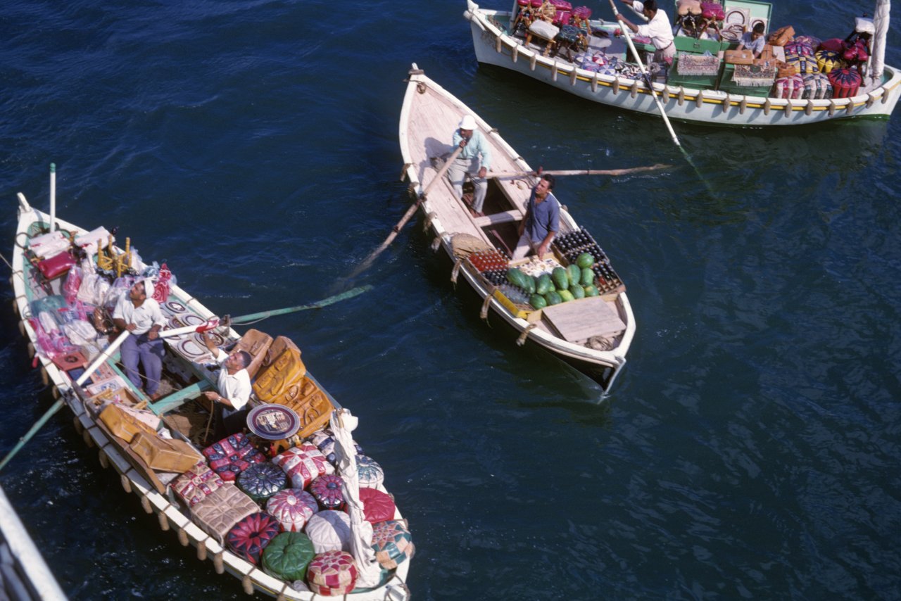 63-Merchant Boat-Shops-Port Said